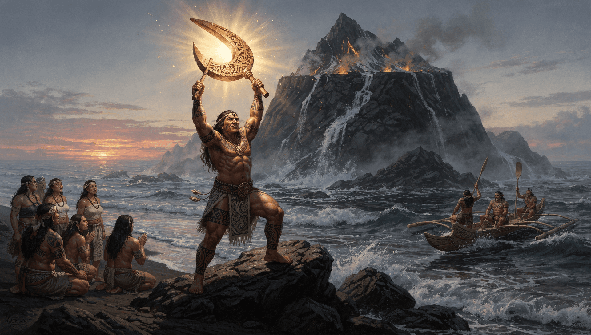 The Demigod Who Fished Up Islands: Maui and the Andite Culture-Hero Memory