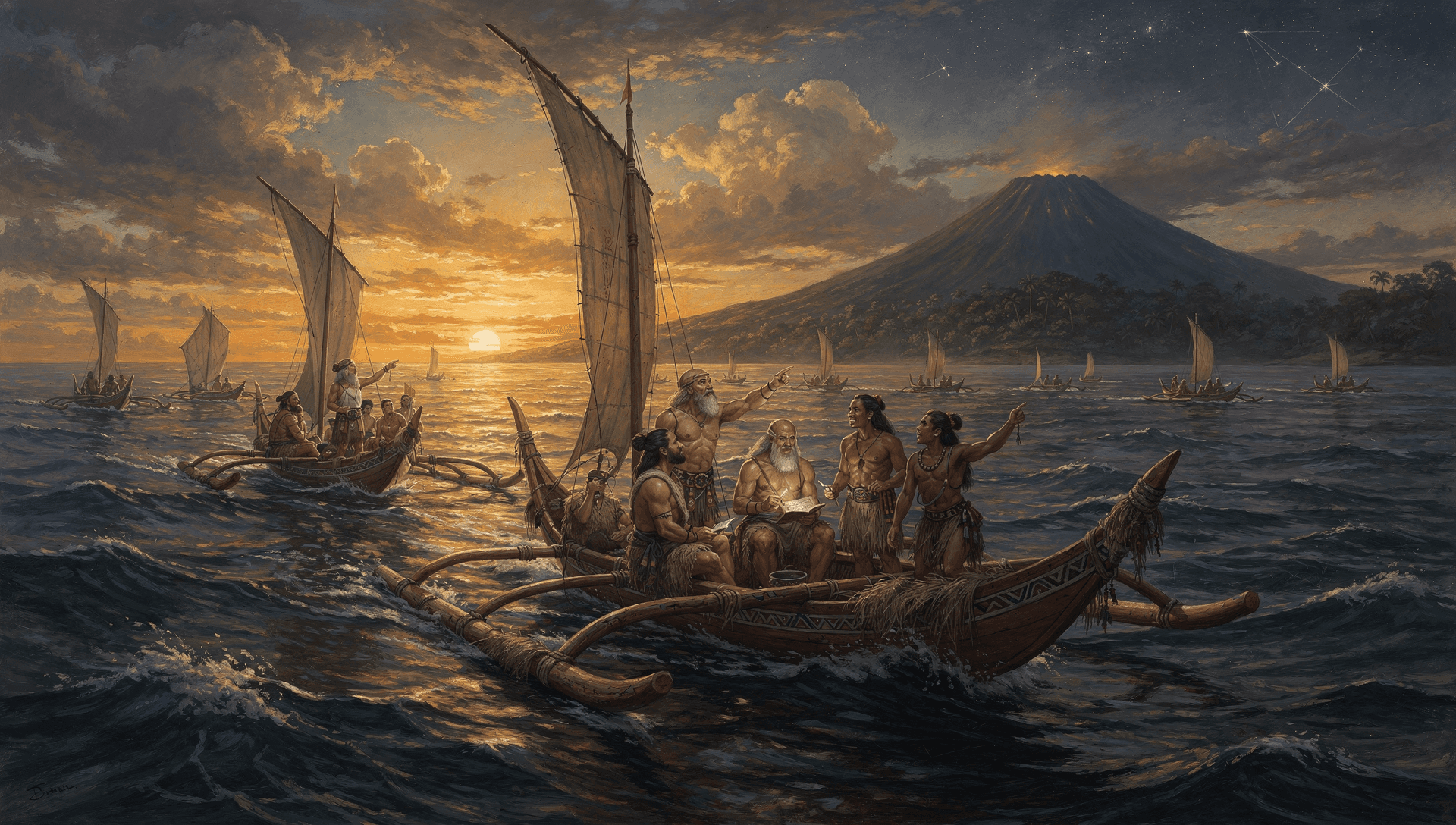 By Easy Stages Across the Pacific: Polynesian Voyaging Ancestors and the Andite Sailor Tradition