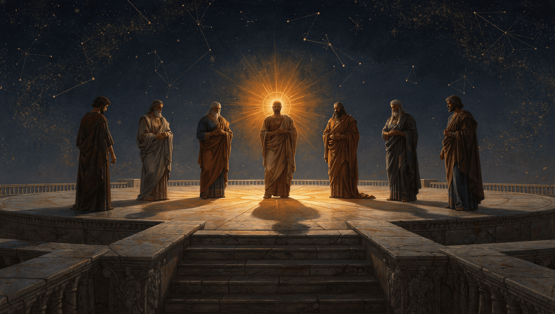 Seven Divine Attributes, Seven Master Spirits: The Amesha Spentas and the Paradise Seven