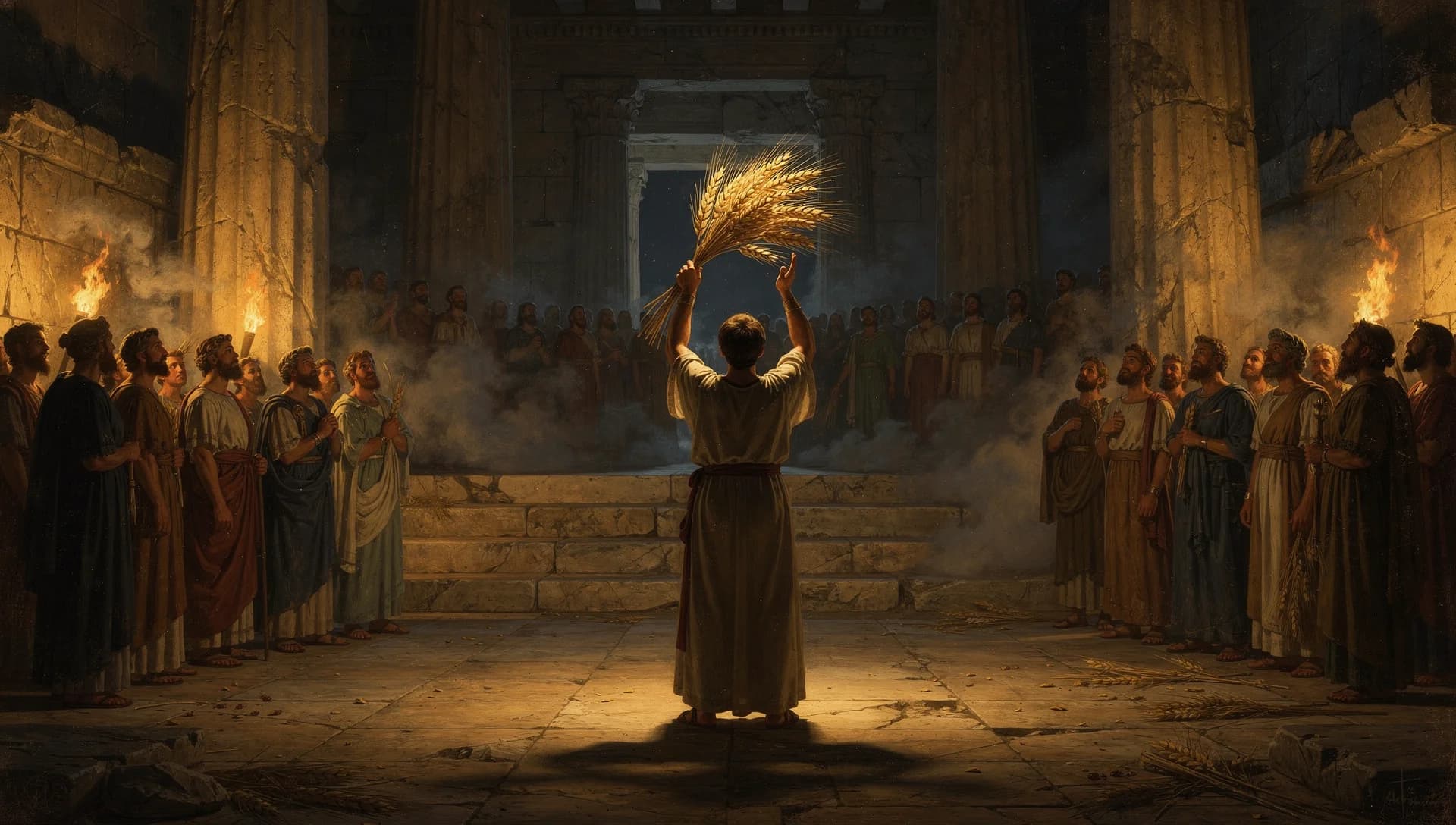 The Grain Revealed: Eleusinian Mysteries and the Adamic Agricultural Inheritance